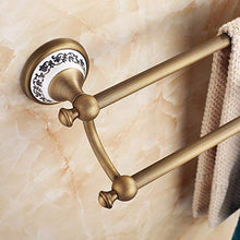 PYROJEWEL Scaffale Bagno Bar Bar Rack Appendiabiti Bagno Barra di Rame Parete Appendiabiti Perforata bipolare cremagliera Hardware cremagliera mensola da Bagno