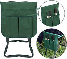 Panca da giardino resistente e pieghevole, panca da giardino, portatile, per giardinaggio, 149,7 kg, grande capacità di carico verde
