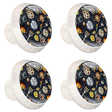 Universo planetario 4 PCS Pomelli per Porta, Pomolo per Mobile, Pomelli per Mobili con Viti, Maniglia per Armadietto, Pomelli per Porta, Pomelli per Cassetti per Porta, Armadio, Cassetto e Credenza