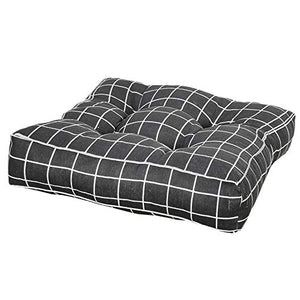 Morbuy Cuscini per Sedia Piazza, 100% Cotone Spessa Comoda Seduta Traspirante Cuscino per Pavimento per Interno ed Esterno mobili e Arredamento da Giardino (50 * 50,Haig)