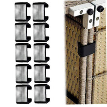 Yililay 10PCS (4,25 Centimetri) Divano Connect Clamps, Clip Divano, mobili in plastica Clip per Giardino Patio Mobilio Decorazione Domestica