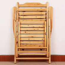 CDFC Accogliente Sedia a Sdraio Beach Yard Piscina Piegatura Pieghevole Reclinabile Regolabile Chaise Chaise Sdraio in Legno Sedia Indoor o all'aperto Sedia Relax