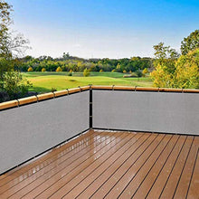 Lubudup Protezione Vista Balcone Copertura Balcone Protezione Vista Balcone Rivestimento Balcone Protezione Antivento Opaca, per Balcone, Esterno, Cortile Interno, Tetto 500 * 90 cm