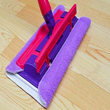 SSAYY Spray Mop Mop Piatto per Uso Domestico/Facile da Pulire/Design Umanizzato/Acciaio Inossidabile di Alta qualità/Rotazione A 360 Gradi/Tessuto in Fibra Superfine