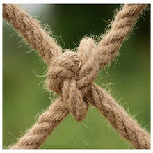 MFLASMF Rete di Sicurezza Protezione per Balcone Rete da Arrampicata per Bambini, Rete di Isolamento a Rete sicura Corda di Canapa Impermeabile, Scale per balconi Giardino Sport all'Aria a