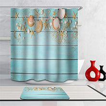 Combinazione Bagno. Immagini Chiare E Colori Vivaci Rendono Il Tuo Bagno Pieno di Vita. Accessori da Bagno. Tavola di Legno Blu Stella Marina. Conchiglia.