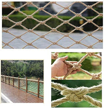 Protective net decoration / Corda della canapa soffitto coperto decorazioni netto Stair Protezione Net Tessuti a mano Mesh decorazione della parete netto tetto massimale netto 100 * 100mm griglia / 12