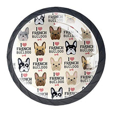 Bulldog 4 PCS Pomelli per Porta, Pomolo per Mobile, Pomelli per Mobili con Viti, Maniglia per Armadietto, Pomelli per Porta, Pomelli per Cassetti per Porta, Armadio, Cassetto e Credenza