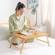 Tavoli da picnic Tavolo pieghevole, Pieghevole per laptop Desks Stand Supporto Tavolo Studio Portatile Portable Scaffale per scaffale in legno Scrivania per il letto Dormitorio Sofa Tavolo da tè Stand