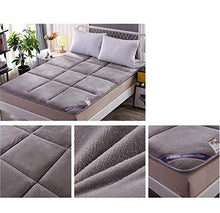 YLCJ DFamily Flanella Materasso futon da Pavimento Giapponese, Materasso futon Trapuntato Trapuntato ipoallergenico Trapuntato Spesso 3 cm per Camera da Letto dormitorio, A, 150 * 200 cm