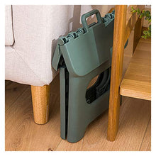 KOLOSM Sgabello Pieghevole da Bagno Sgabello Pieghevole Steo Super Forti Sgabelli Stelle Premium Sgabello Pieghevole Pieghevole per Bambini Adult Garden Bathroom (Color : Size L Green)