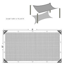 SJZJ Tendalino Parasole Rettangolo Tendalino Parasole Blocco UV per Tendalino da Giardino Patio Esterno Giardino (2x5m/6.5x16.4ft)