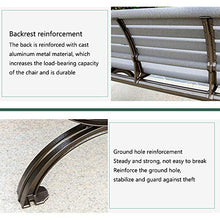 household products Panchine per Il Tempo Libero, sedili con Schienale, panchine da Giardino, panchine da Esterno, sedie per Tre Persone anticorrosive