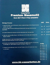 Mesamoll2® Materasso ad acqua 100 x 200 cm per letto ad acqua DUAL Softside 200 x 200 cm (F6 100% calmo)