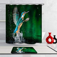 LIYAN Combinazione Bagno. Immagini Chiare E Colori Vivaci Rendono Il Tuo Bagno Pieno di Vita. Accessori da Bagno. Uccelli sul Fiume.