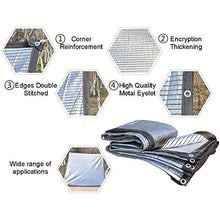 Telo Ombreggiante, Tessuto Riflettente all'ombra in Alluminio 75% Maglia antisolare Argento, Tessuto Resistente agli UV for Giardino/Patio/pergola/Copertura/tettoia (Size : 3m x 7m)