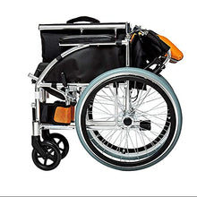 Carrozzine Semoventi, Transito Portatile da Viaggio, Trolley per Anziani Disabilità Scooter Pieghevole Portatile Super Leggero Multifunzione Trolley per Scooter per Anziani/Disabili A
