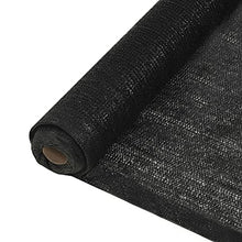 Oushome Rete per Privacy in HDPE 1,5x50 m Nera 150 g/m2