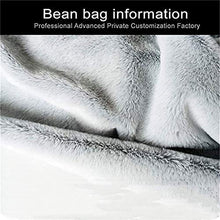 WHHK Morbida Sedia A Sacco da 7 Piedi Fodera in Microsuede No Filler Lavabile in Lavatrice Divano Gigante Lettino Fodera per Mobili da Soggiorno Senza Riempimento (Color : C)