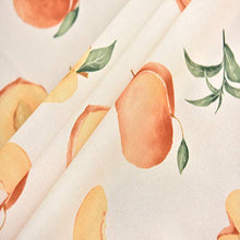 LSSM Tovaglia Semplice E Moderna in Tessuto Poliestere Cotone Frutta Fresca Tovaglia da tè Impermeabile Bambini Tovaglia Fantasia Rotolo Tovaglia Carta Rosa Rotolo Tovaglia Giallo 130 * 130Cm