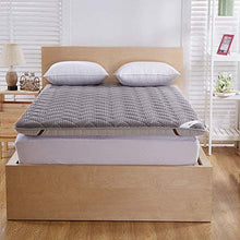 Morbido materasso pieghevole futon giapponese morbido, ipoallergenico giapponese futon letto materasso tatami tappetino da pavimento studente dormitorio dormitorio camera da letto, grigio, 180x200cm