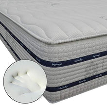ITALYMATERASSI Materasso con Dispositivo medico, sfoderabile, alto 22 cm AirPur®, Memory foam e Memogel MULTIONDA 7 STRATI, ortopedico anatomico, matrimoniale 160x195