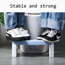 Sgabello WC Sgabello Multifunzione da 7 Pollici di Altezza per WC, Comodo e Compatto Sgabello per WC, Creativo poggiapiedi Antiscivolo