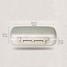 Portapillole Household pillola portatile di corsa della scatola Una settimana ricarica Pill Box pillola portatile medicina scatola Pill Box portatile Armadietti farmacia
