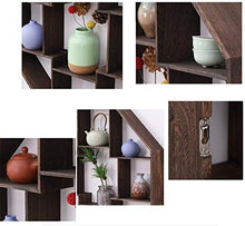 RCLD Una partizione Mensola Teiera Display Stand: Artigianato Ornamenti Telaio Hourshlr-Parete della Parete di Riferimento specifico alle Taglie Diversi Gusti