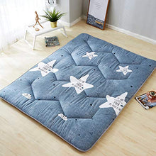 QVIVI Materasso Futon Antiscivolo, Materassi Futon Addensato Morbido Materasso da Campeggio Pieghevole Portatile, Doppio Futon Singolo Tappetino Tatami 1.2 * 2M