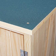 Mendler Armadietto Armadio Ufficio Cantina Garage HWC-D56 55x115x120cm Legno Naturale