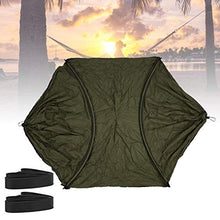 DAUERHAFT Amaca Portatile per Sedia a Dondolo da Campeggio per Sedia Amaca, per Viaggi in Campeggio all'aperto(Army Green)
