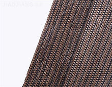 zhoufeng Tenda Tenda 90% Ombra Ombra Panno Rete con Occhielli for Pergola Veranda baldacchino o Gazebo Giardino Patio (Color : Brown, Size : 1X2M/3X6FT)