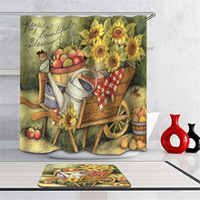 LIYAN Combinazione Bagno. Immagini Chiare E Colori Vivaci Rendono Il Tuo Bagno Pieno di Vita. Accessori da Bagno. Pittura. Mela. Fiore del Sole.