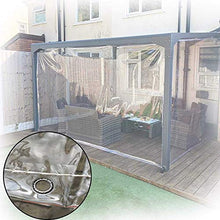 GHHZZQ Telone con Asola in Metallo Facile da Riparare Impermeabile Tenda for Balcone Mobilia Piscina Giardino Copertura Impermeabile, Diverse Dimensioni (Color : 0.3mm, Size : 1.5x1.5m)