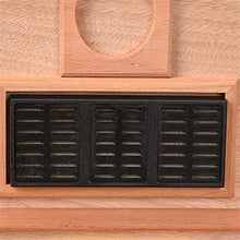 WY-YAN Legno di Cedro di Due Pallet cassetto Humidor Messa Giallo