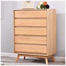 QJL_ANA Nordic Legno Cassettiera Soggiorno Camera da Letto Mobili Cinque Armadi di immagazzinaggio comò Sundries Cabinets Cassettiera for Camera da Letto Soggiorno Camera da Letto cassettiera