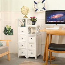 Mobile Bagno Sottile Legno Economia di Spazio Limita Governo di Immagazzinaggio di Legno Solido Governo di Immagazzinaggio Piccolo Comodino Cassetto Tipo Stretto Mobile Ad Angolo Mensola