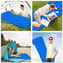 HongLianRiven Lettino da Viaggio Letto Viaggi Materassino Gonfiabile Sleeping Pad Lightweight Portable Air Materassi Campeggio Impermeabile Mat Sonno Comodo stuoie Letto 5-21