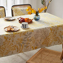 Tovaglia Jacquard Tovaglia Rettangolare, Tovaglia Lavabile Antimacchia E Antigoccia Per Cucina E Cene Di Vacanza Picnic All'aperto