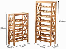 DJSMjbj cantina porta vini / mensola decorativa per cucina soggiorno bar (dimensioni: 87 x 26 x 54,6 cm)