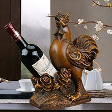 Bedom wallpaper Portabottiglie per Vino Statue Sculture Decorazioni per la casa Resina Portabottiglie per Vino Animali Artigianato Decorazione per scrivania da Ufficio Regali