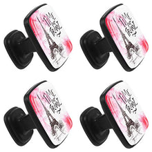 Acquerello di Parigi 4 PCS Pomelli per Porta, Pomolo per Mobile, Pomelli per Mobili con Viti, Maniglia per Armadietto, Pomelli per Porta, Pomelli per Cassetti per Porta, Armadio, Cassetto e Credenza