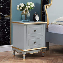 Comodini Semplice Comodino singolo Comodino Rustico Comodino in legno massello Mobili Camera Da Letto Comodino Governo di immagazzinaggio Comodino con cassetto ( Color : Gray , Size : 60x38x49cm )