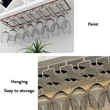 Classico 3 Slot 6 Coppe metallo Parete Wine placcato |Champagne in vetro Rack |Gancio di vetro, supporto di vetro, sotto pensile di vetro di vino di Champagne Calici Calici supporto della cremagliera