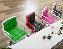 Crazy stool Zhou-WD Sedia da Ufficio, Studio a casa Soggiorno Sdraio Conservare Bancone Poltrona Domestico Multifunzionale Sedia Sgabelli da Bar (Color : 6, Size : 44~54CM)