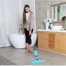 SSAYY Spray Mop Mop Piatti per Uso Domestico/Spray Mop Spray/Maniglia Ergonomica/Cucina/Soggiorno/Mop Morbido/Manico in Spugna Tampone