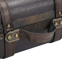Valigia in Legno, squisita fattura Valigia retrò Bella ed Elegante, Oggetti fotografici per Camera da Letto Home Decor Hotel Decaration