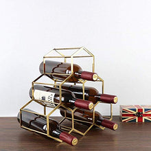 PWZ Semplicità Pratica Della Casa Semplicità Pratica Della Casa Metallo Semplicità Pratica Della Casa Semplicità Pratica Della Casa Semplicità Pratica Della Casa per 6 Bottiglie Di Vino Adatto per la