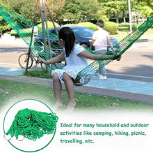 GUOXIANG Amaca da appendere, 240 x 80 cm, in rete di nylon, per interni ed esterni, robusta amaca in rete, per campeggio, giardino